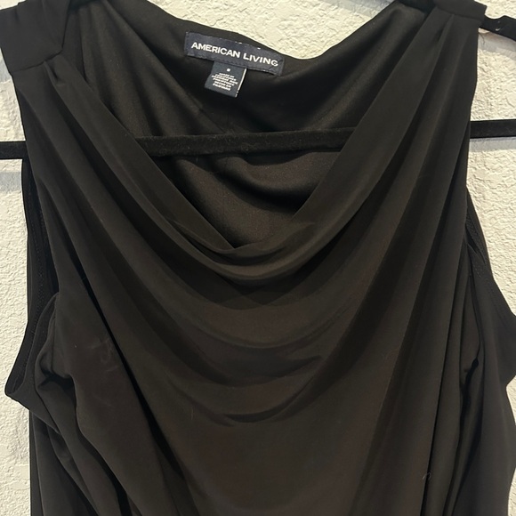 Like New American Living Cold Shoulder Long Sleeve Dress, Cocktail Dress - 8 - Picture 2 of 4